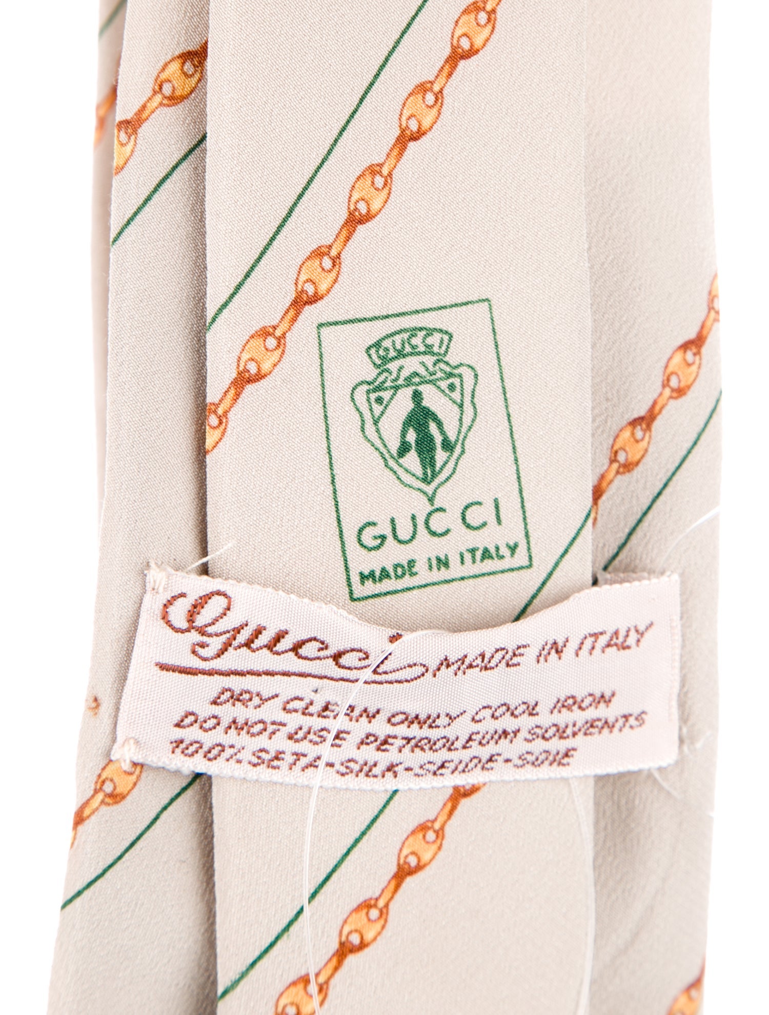 Gucci Silk Pattern Tie