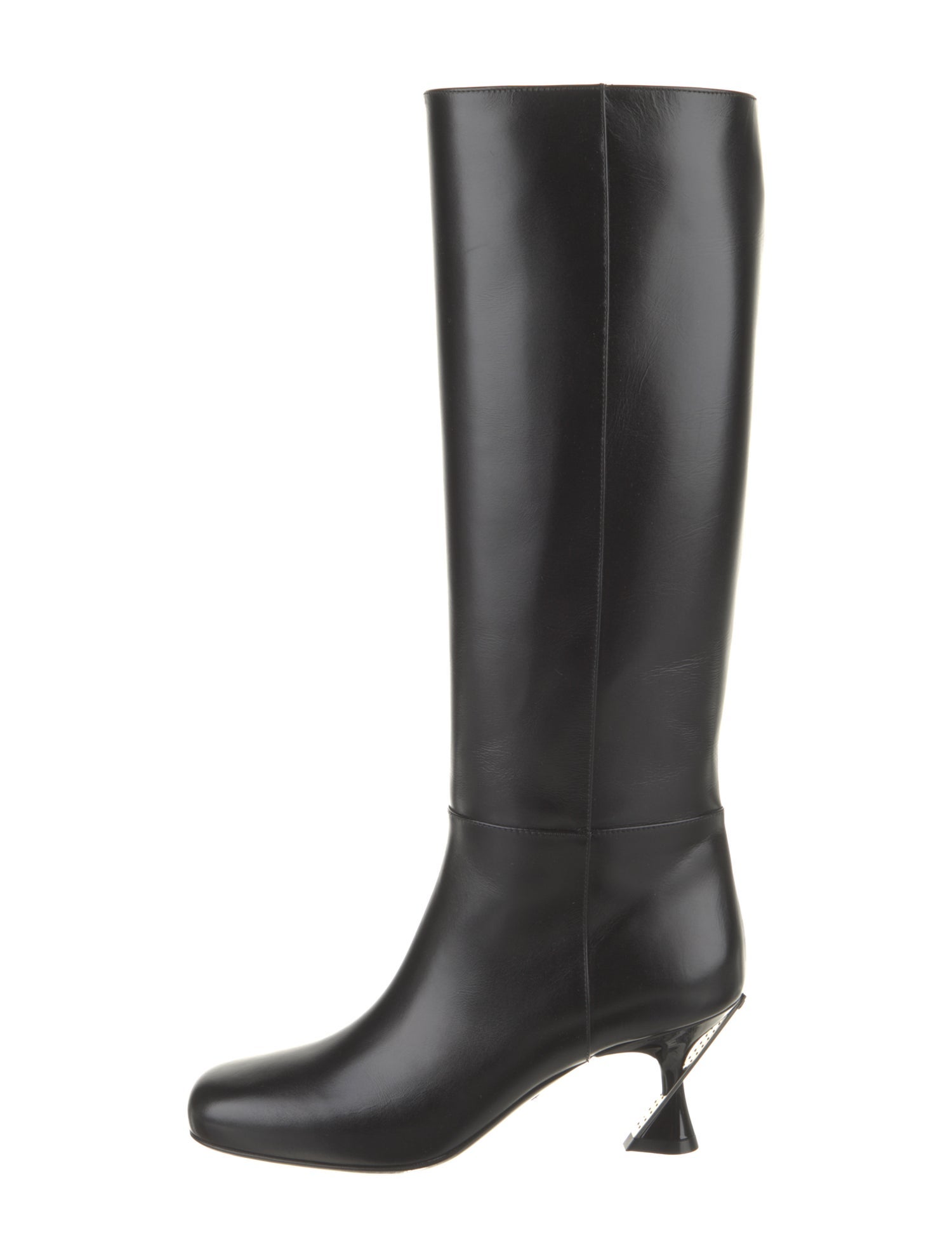 Gucci Leather Riding Boots