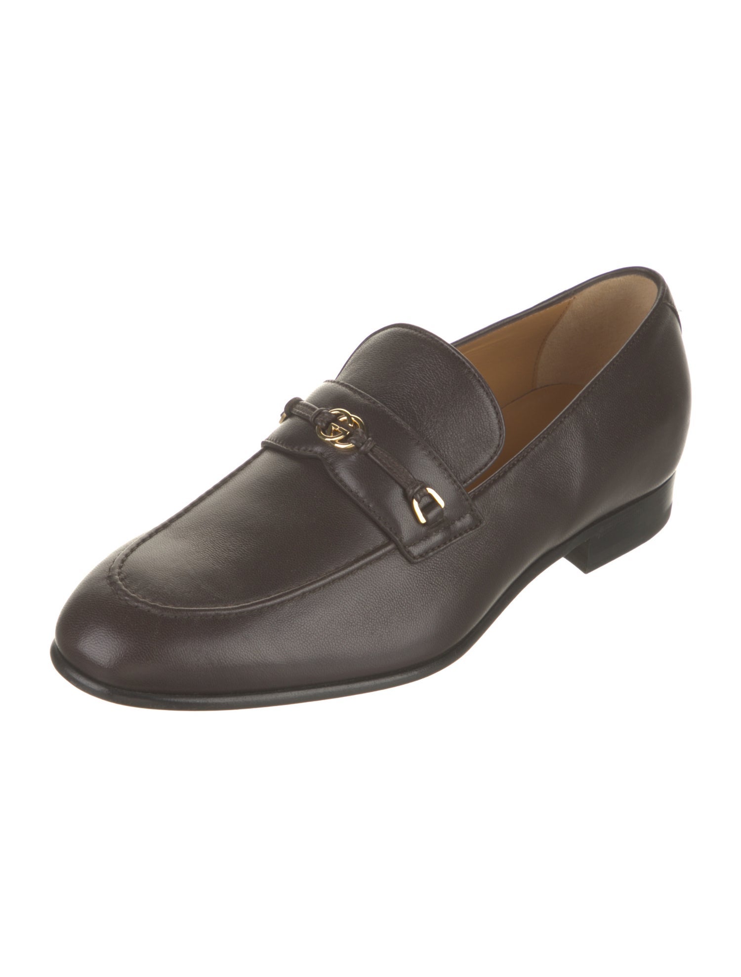 Gucci Leather Dress Loafers