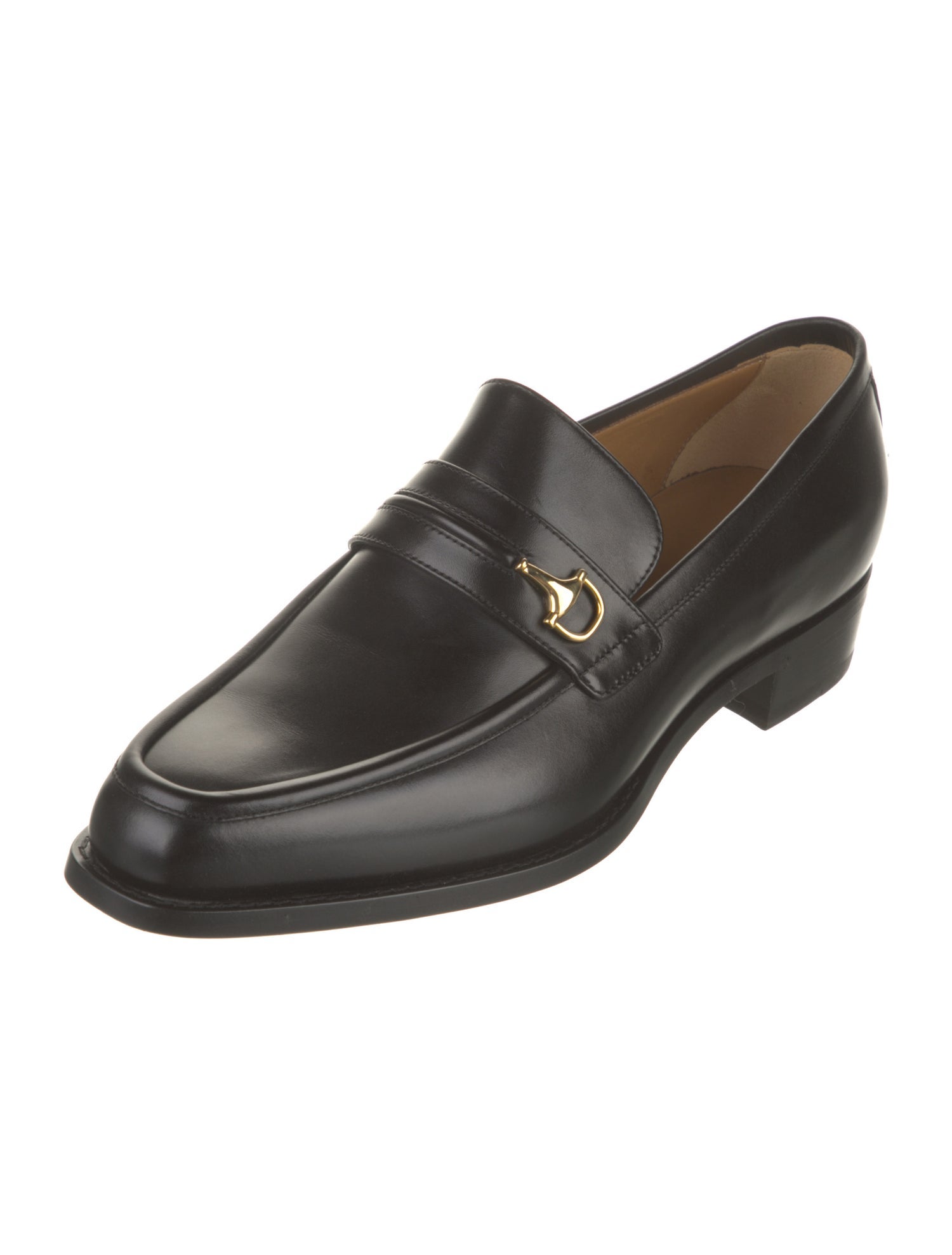 Gucci Leather Dress Loafers