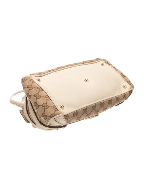 Gucci GG Canvas Top Handle Bag Vintage