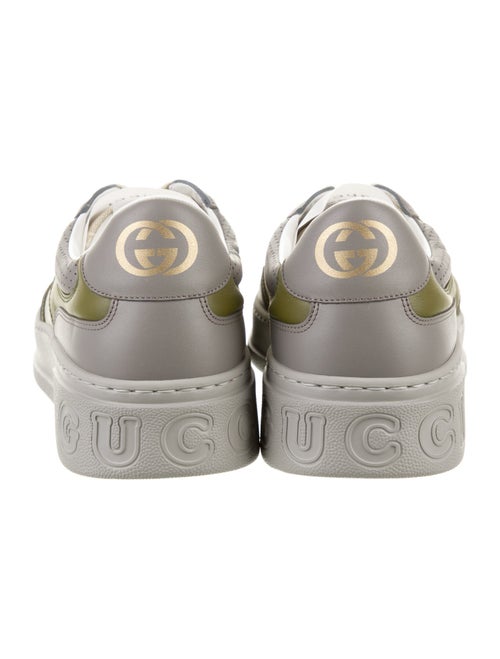 Gucci Leather Printed Sneakers