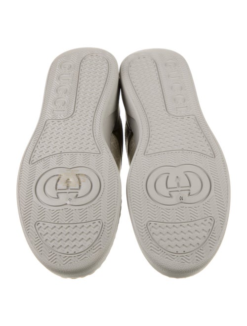 Gucci Leather Printed Sneakers