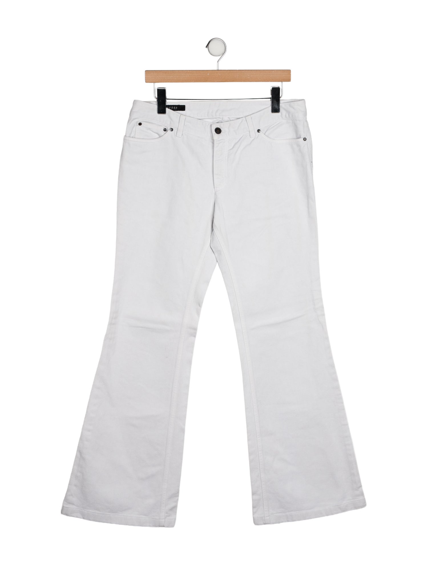 Gucci Mid-Rise Wide Leg Jeans