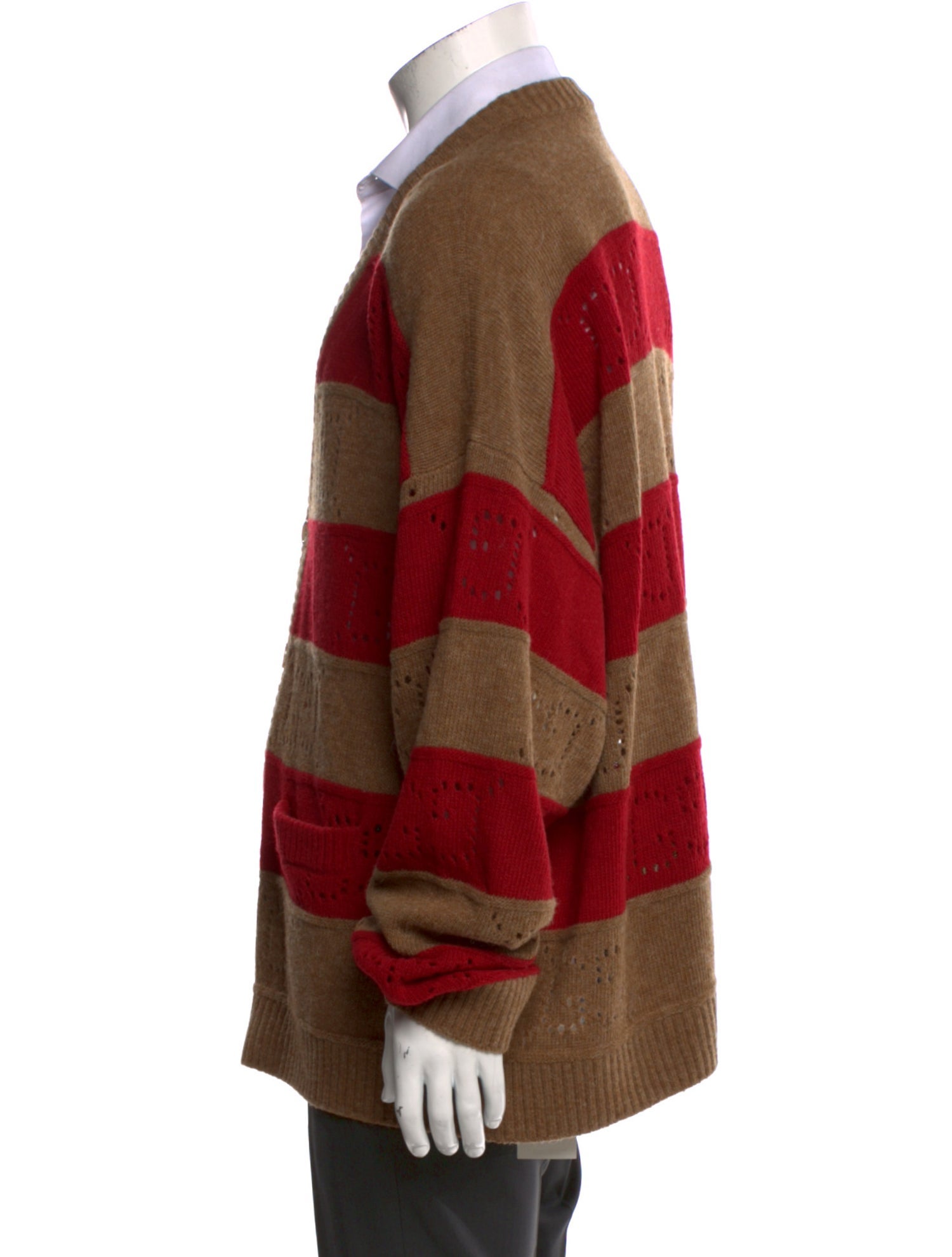 Gucci GG Logo Wool Cardigan