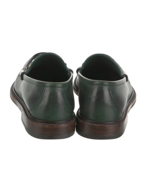 Gucci Horsebit Accent Leather Loafers