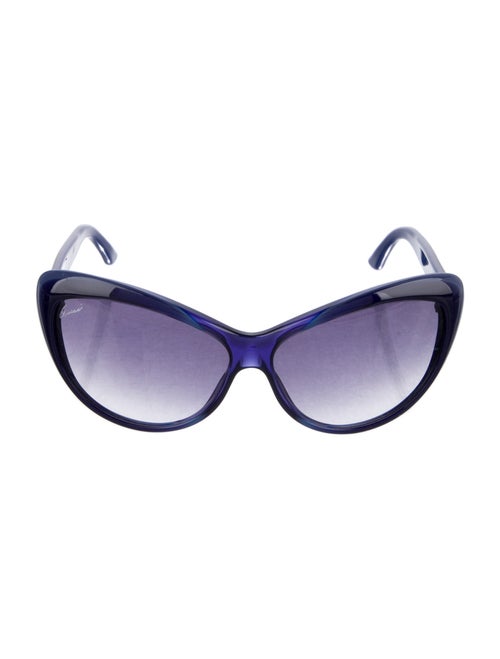 Gucci Interlocking G Logo Cat-Eye Sunglasses