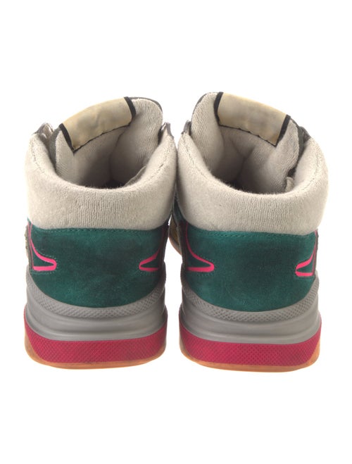 Gucci Interlocking G Logo Suede Sneakers
