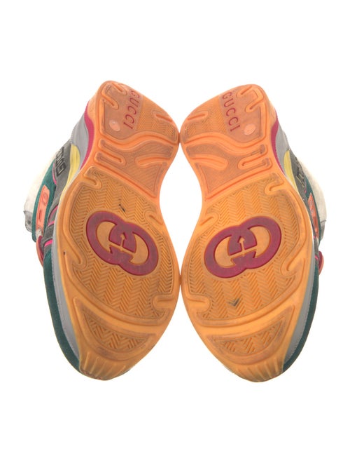 Gucci Interlocking G Logo Suede Sneakers