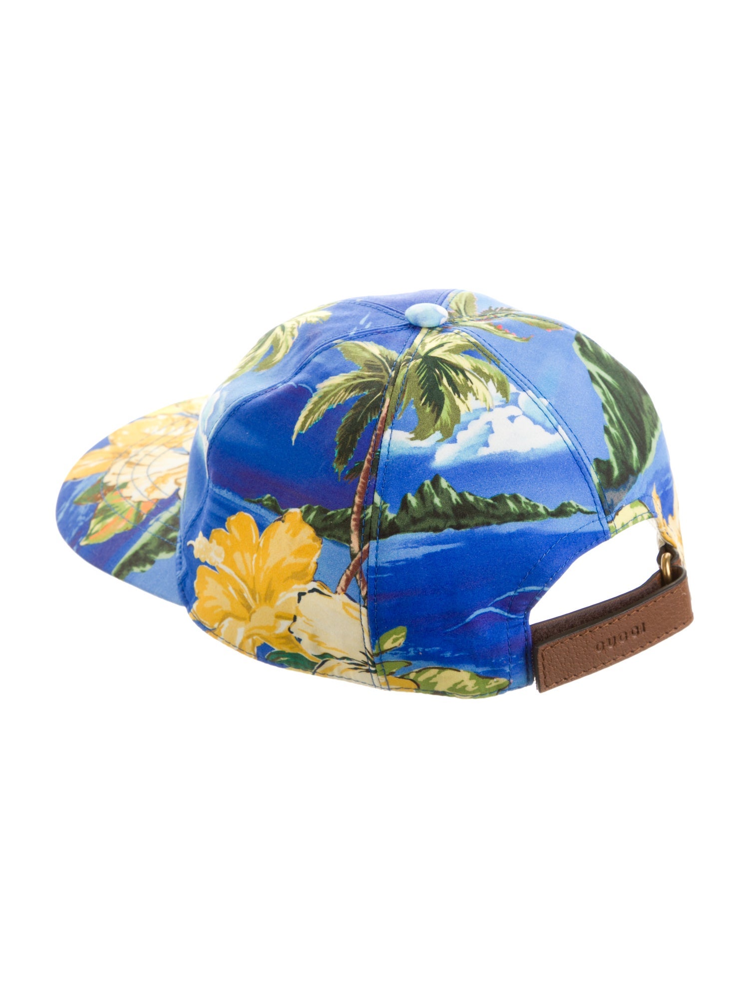 Gucci Palms & Floral Baseball Cap