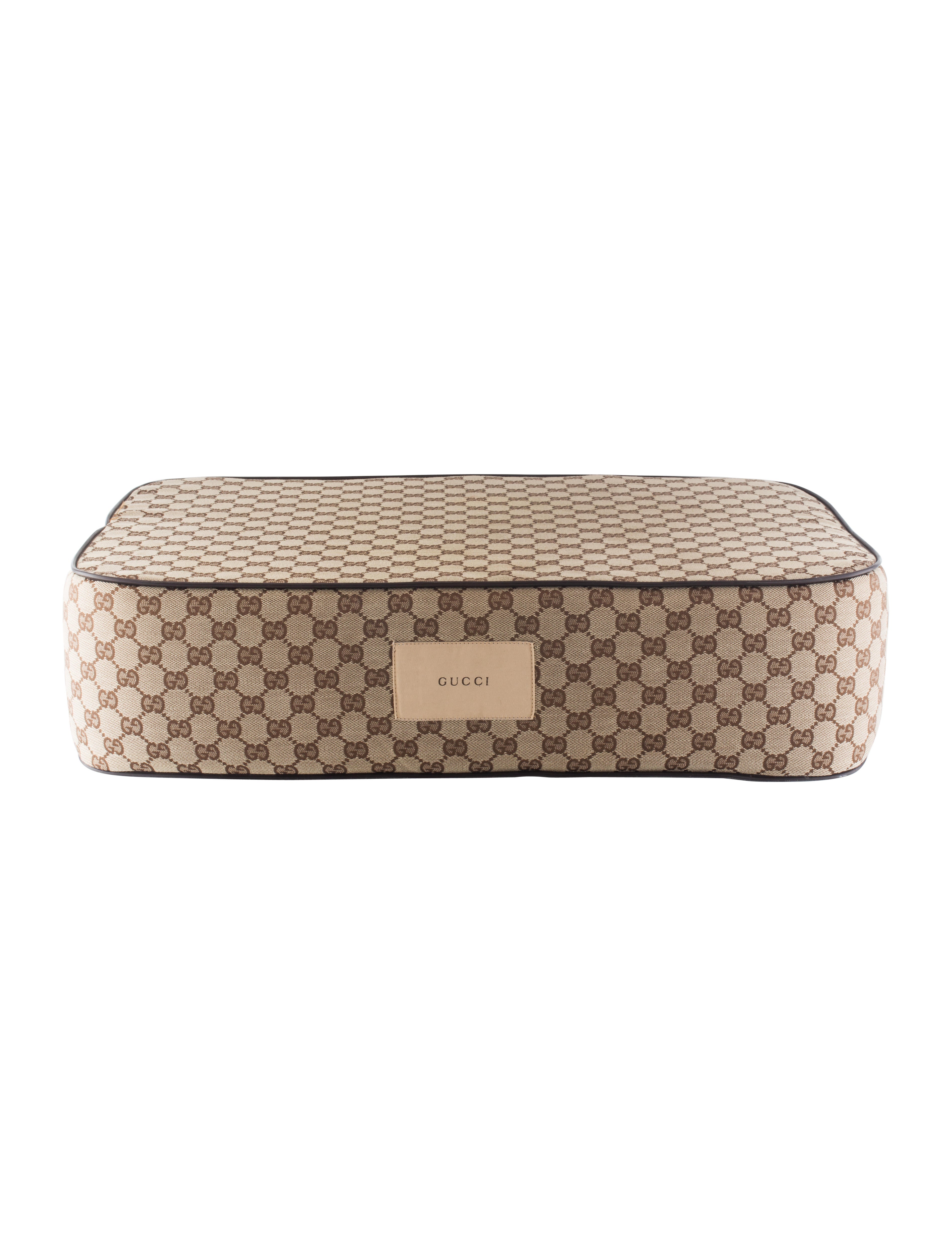 Gucci GG Canvas Dog Bed Decor & Accessories GUC176083 The RealReal