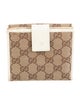 Gucci GG Canvas Compact Wallet