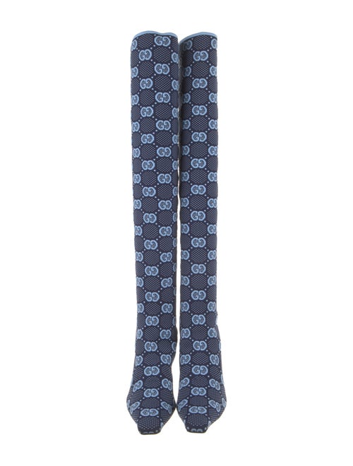 Gucci GG Canvas Canvas Boots