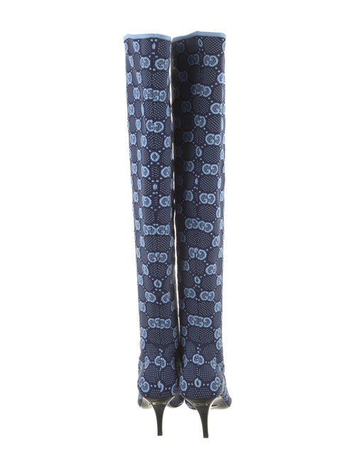 Gucci GG Canvas Canvas Sock Boots