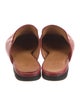 Gucci Horsebit Accent Leather Mules
