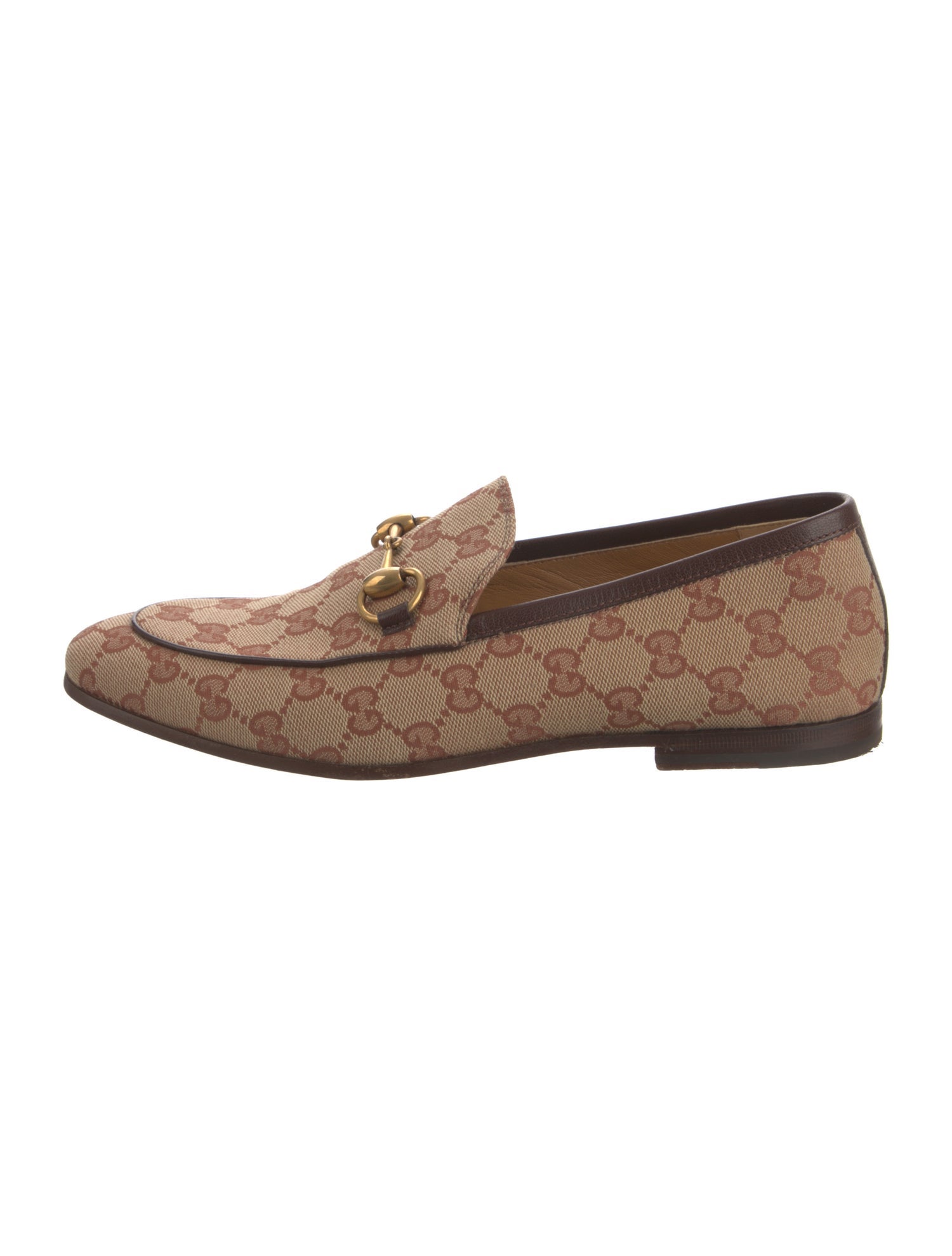 Gucci GG Canvas Canvas Loafers