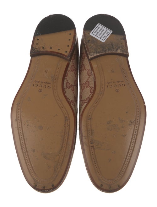 Gucci GG Canvas Canvas Loafers