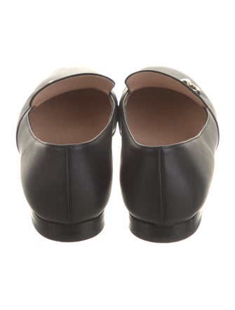 Gucci Horsebit Accent Leather Loafers