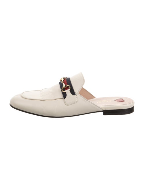 Gucci Horsebit Accent Leather Mules