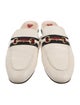 Gucci Horsebit Accent Leather Mules
