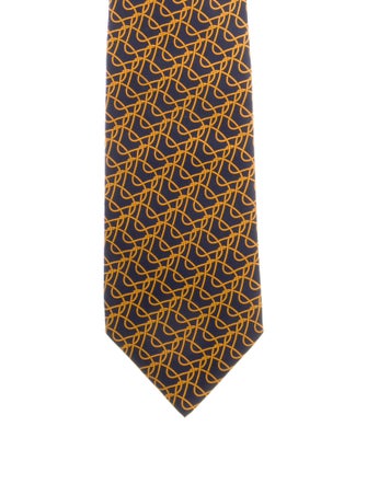 Gucci Pattern Print Tie