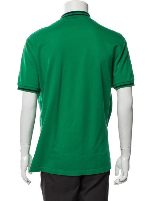 Gucci Bee Accent Printed Polo Shirt