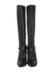 Gucci Horsebit Accent Leather Riding Boots