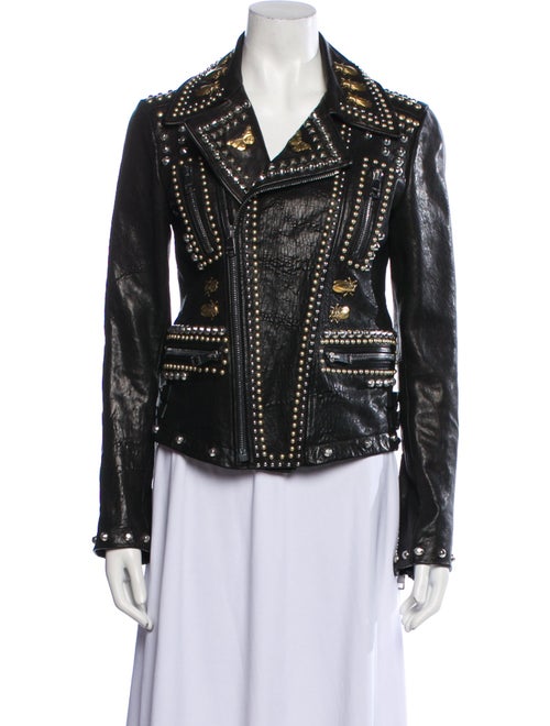 Gucci Leather Biker Jacket