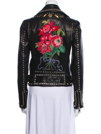 Gucci Leather Biker Jacket