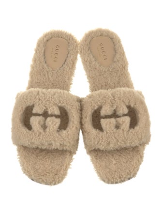 Gucci Merino Wool Slides