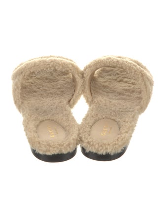 Gucci Merino Wool Slides
