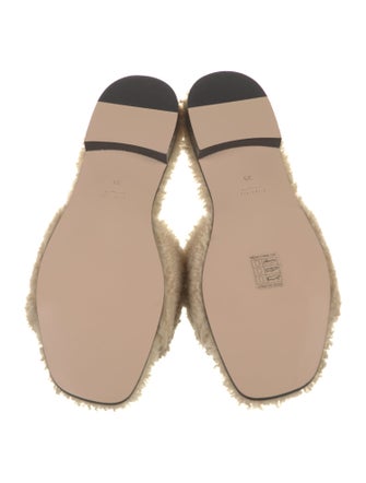 Gucci Merino Wool Slides
