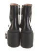 Gucci Horsebit Accent Leather Rain Boots
