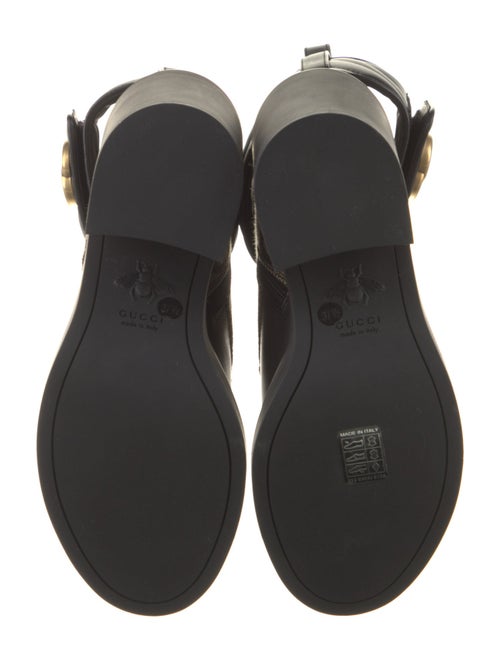 Gucci Canvas Printed Combat Boots