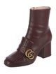 Gucci Marmont Running GG Logo Boots