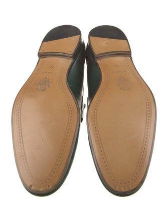 Gucci Horsebit Accent Leather Dress Loafers