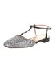 Gucci Double G Logo Glitter Slingback Flats