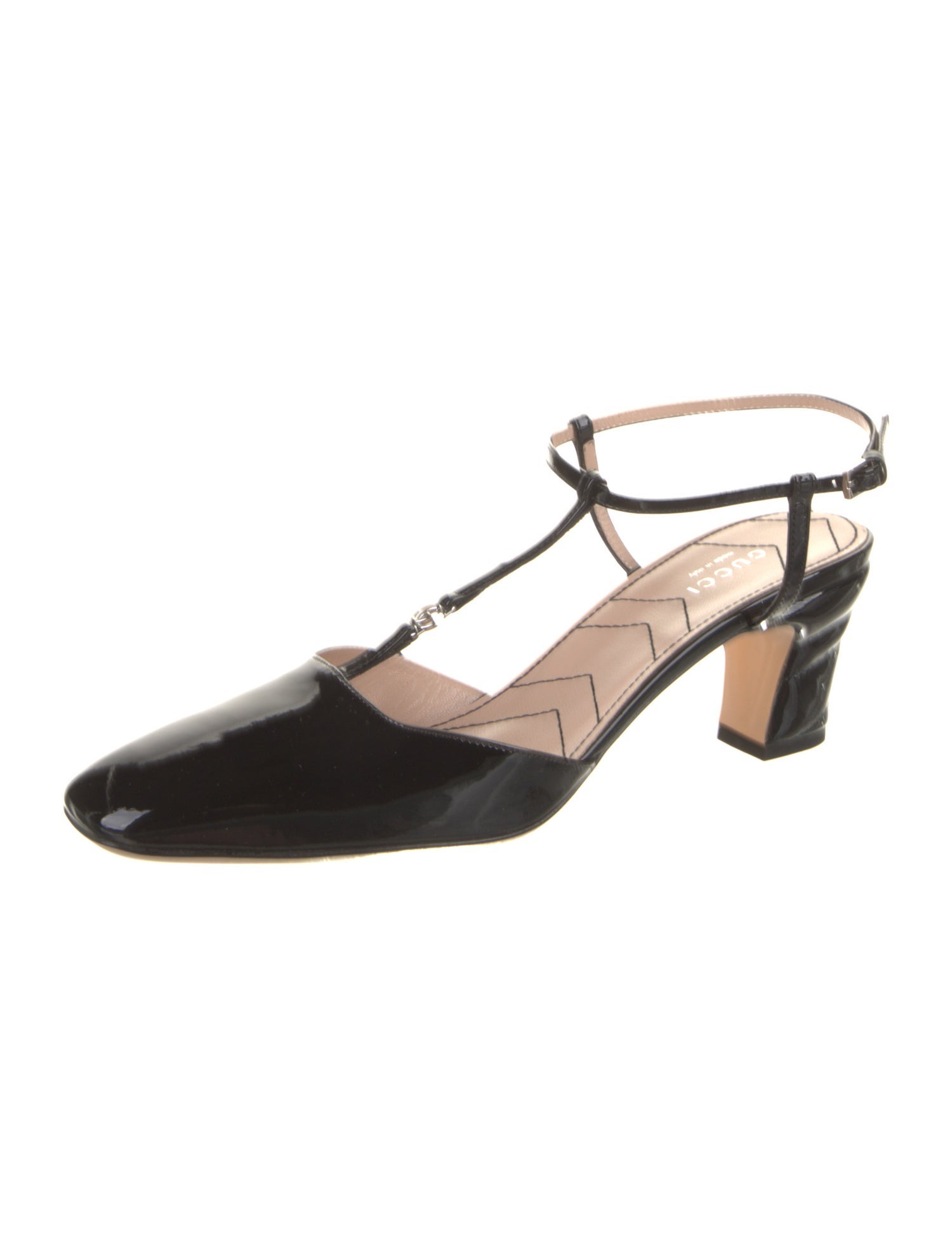 パンプス Alaia D Orsay Pumps In Mesh And Patent Leather luxury-women-alaia-used-shoes-