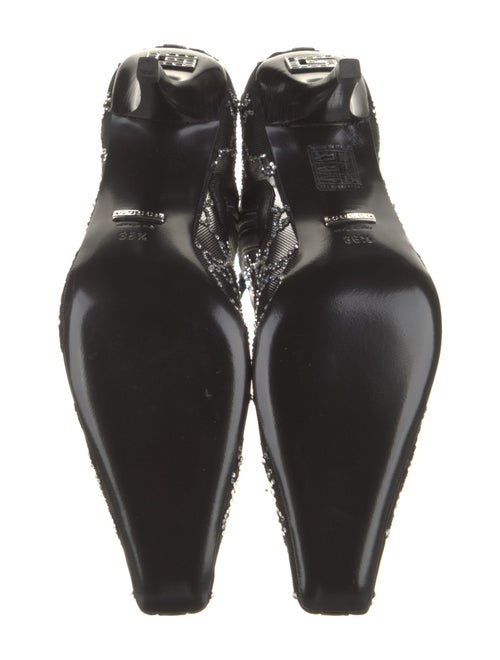 Gucci Double G Logo Mesh Boots