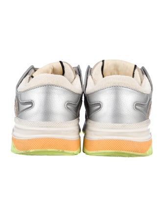 Gucci Suede Printed Sneakers