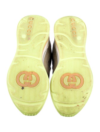 Gucci Suede Printed Sneakers