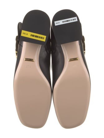 Gucci Interlocking G Logo Leather Boots