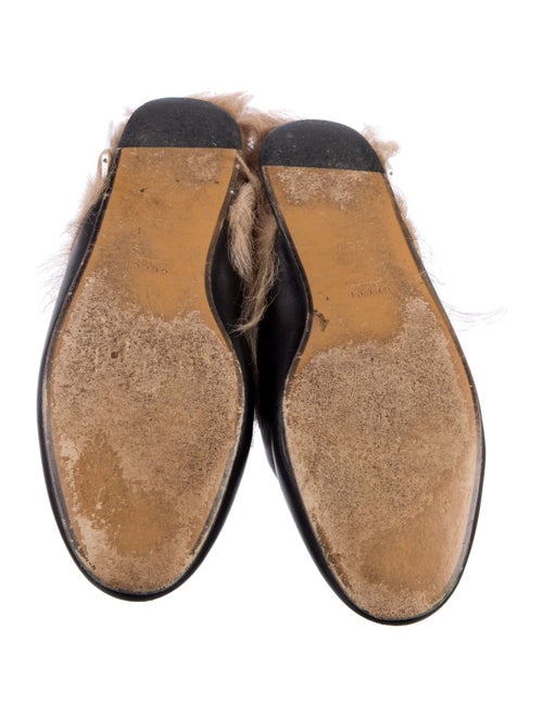 Gucci Horsebit Accent Leather Mules