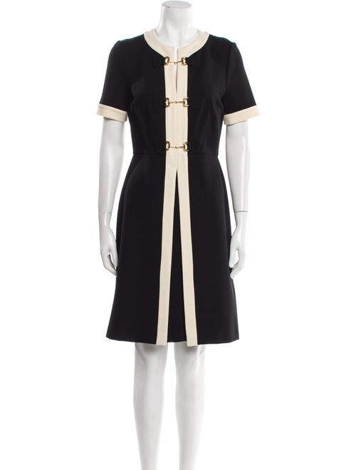 Gucci Crew Neck Knee-Length Dress
