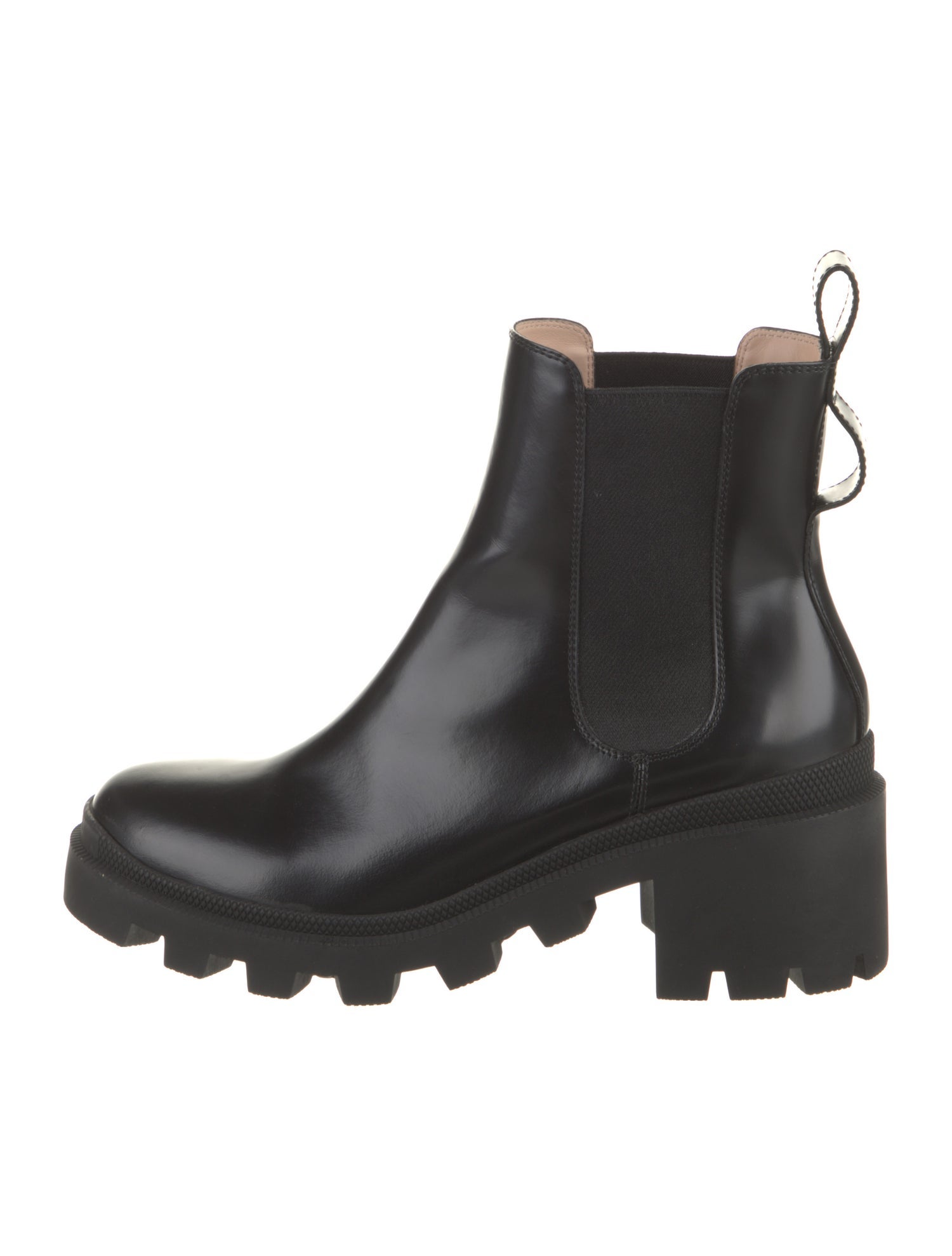 Gucci Leather Chelsea Boots