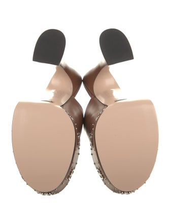 Gucci Leather Slides