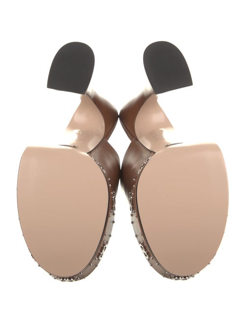 Gucci Leather Slides