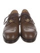 Gucci Interlocking G Logo Leather Brogues