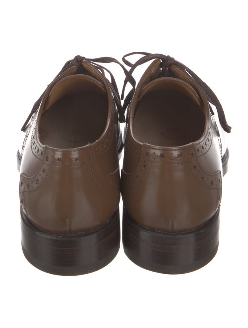 Gucci Interlocking G Logo Leather Brogues