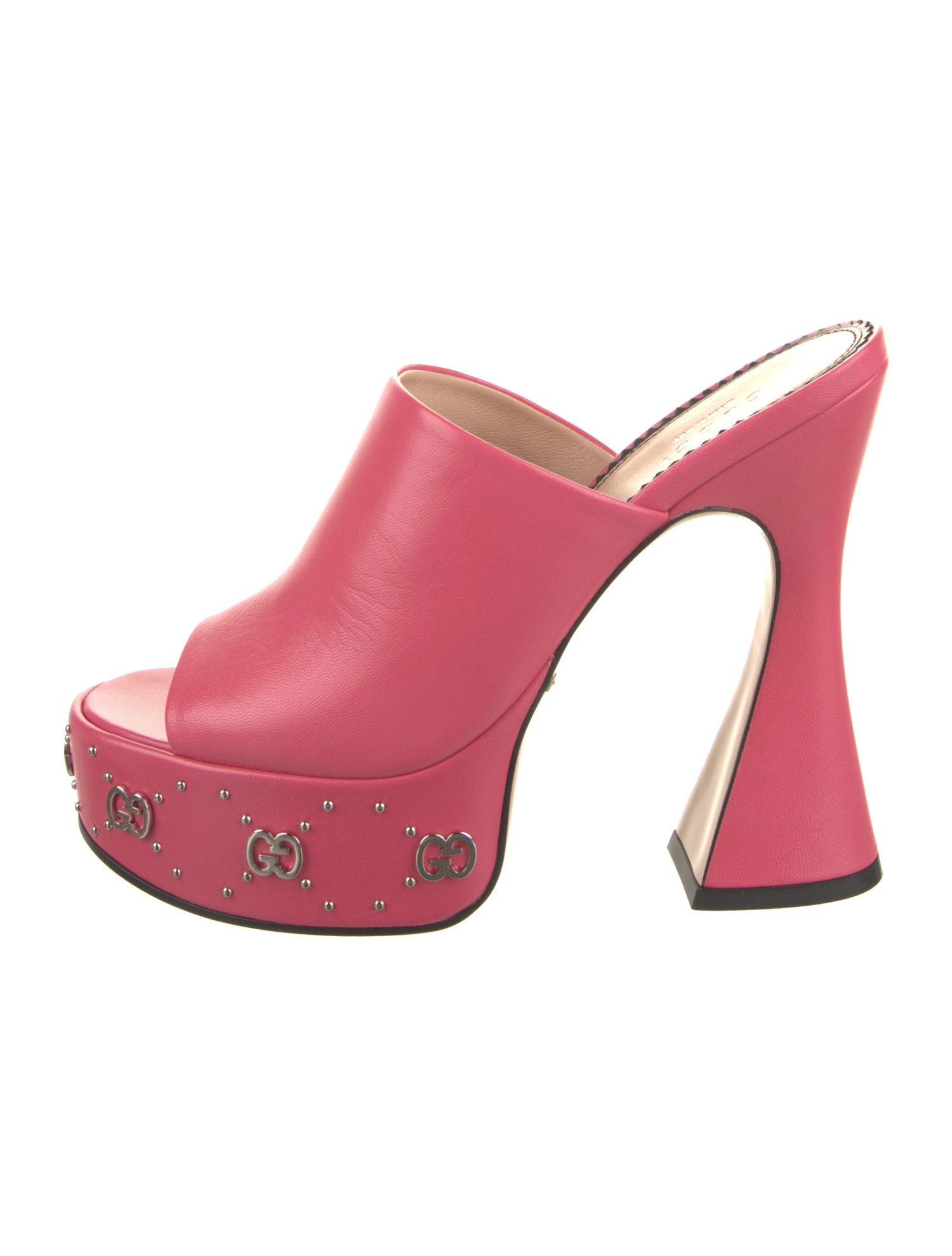 Gucci Leather Slides